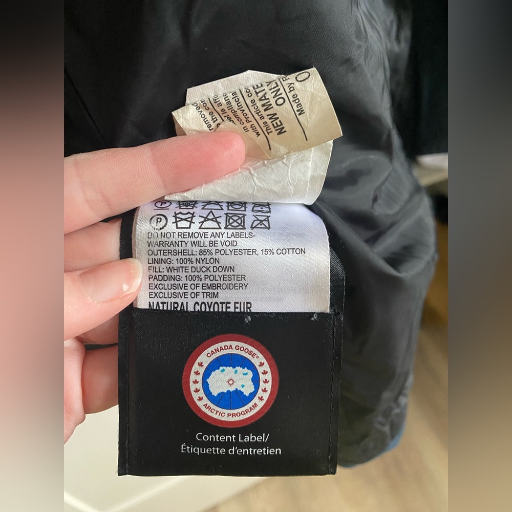 Canada Goose Sherlburne Parka in Ink Blue - Picture 10 of 15